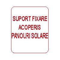SUPORT FIXARE MK TR PANOURI SOLARE - PT ACOPERIS INCLINAT - TESMKTR